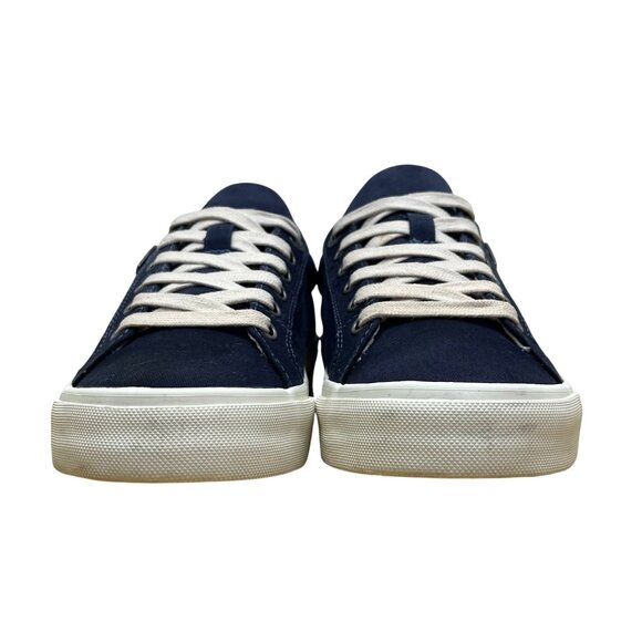 Taos Women's Navy Canvas With Zipper & Lace-Up Closure 2 Soul Sneakers Size 6 - Picture 2 of 8